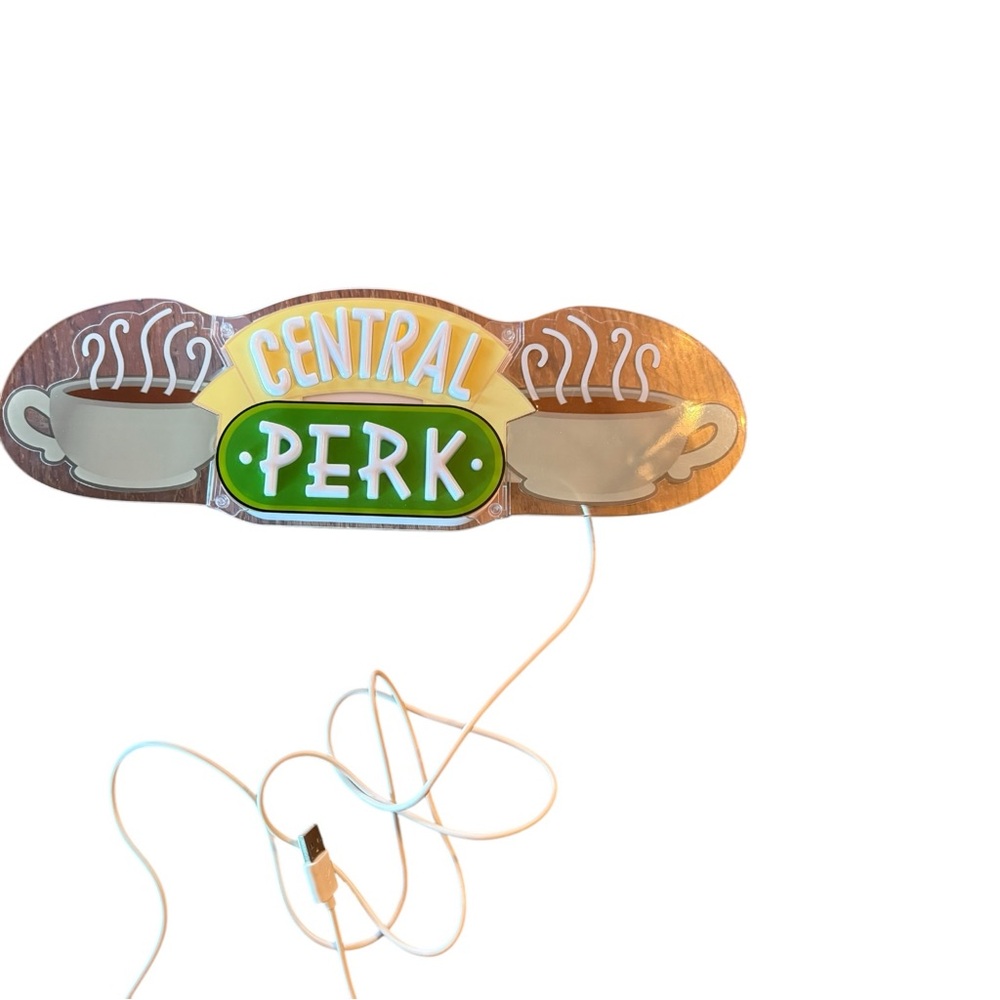 Friends Central Perk LED Neon Light Sign USB Wall Mountable NBC Coffee Shop